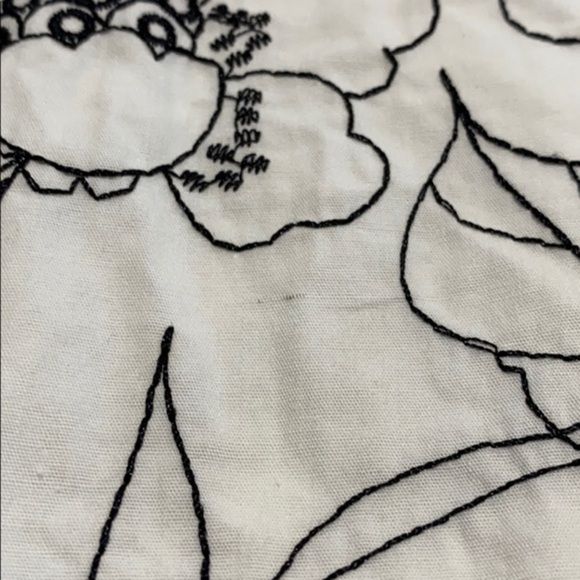 WHBM - Embroidered Strapless Dress - Picture 14 of 14